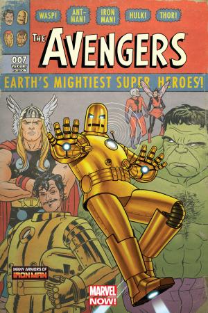Avengers #9  (Quinones Iron Man Many Armors Variant)