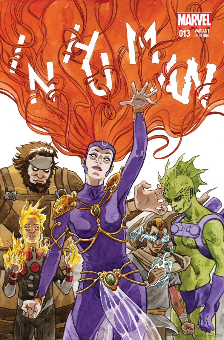 INHUMAN #13 MARVEL VARIANT