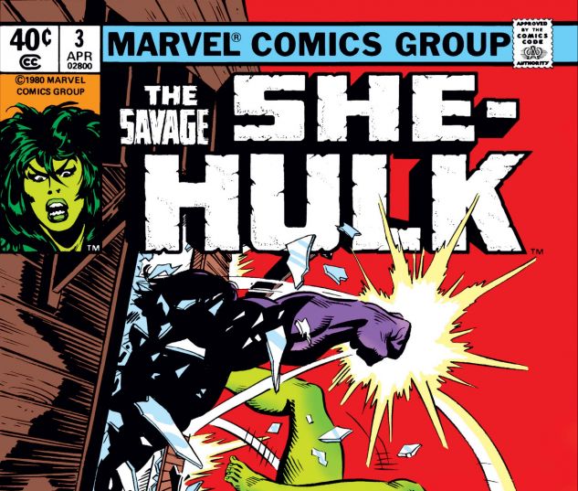 Savage She-Hulk #3 FN 1980 Stock Image 