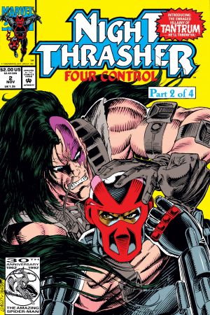 Night Thrasher Four Control 1992 series # 1 near mint comic book