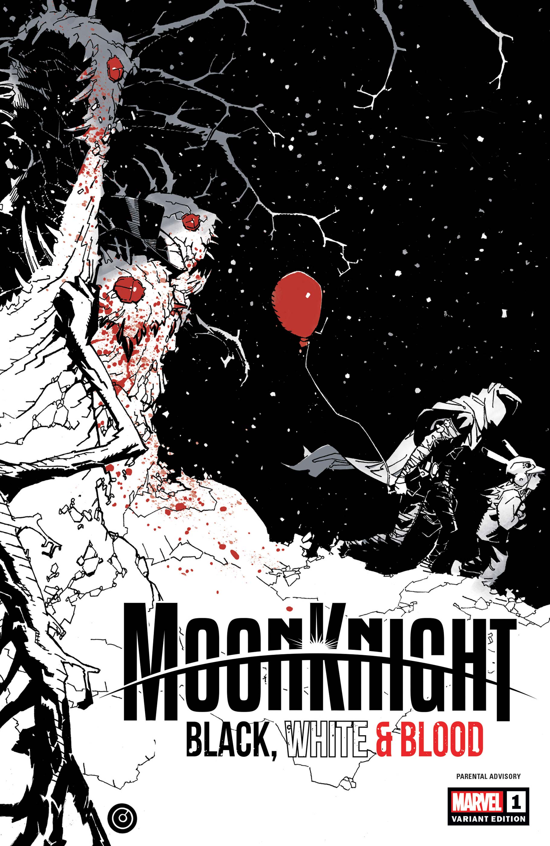 Moon Knight: Black, White & Blood (2022) #1 (Variant)