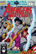 West Coast Avengers Annual (1986) #6 cover