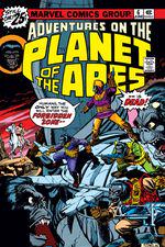 Adventures on the Planet of the Apes (1975) #6 cover