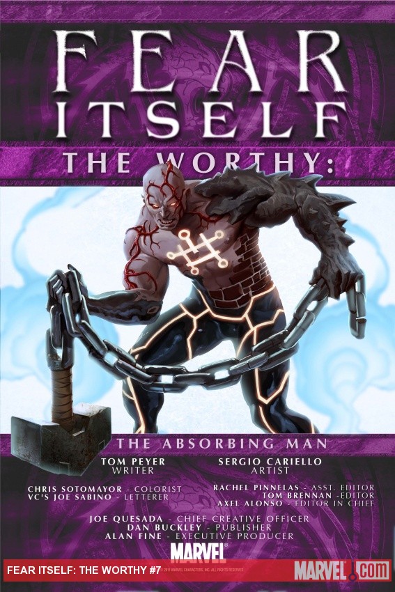 Fear Itself: The Worthy (2011) #7