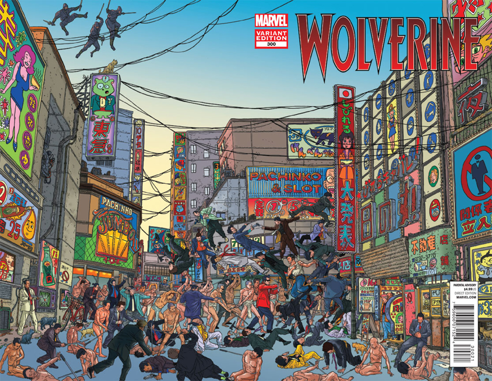 Wolverine (2010) #300 (Wraparound Variant)