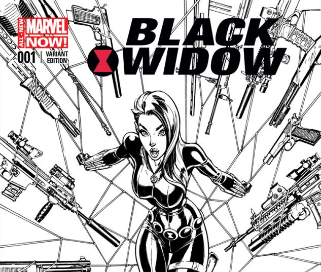 BLACK WIDOW 1 CAMPBELL SKETCH VARIANT (ANMN, WITH DIGITAL CODE)