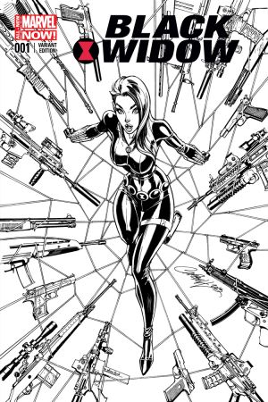 Black Widow (2014) #1 (Campbell Sketch Variant)