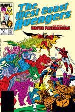 West Coast Avengers (1985) #4 cover