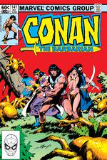 Conan the Barbarian (1970) #141 cover