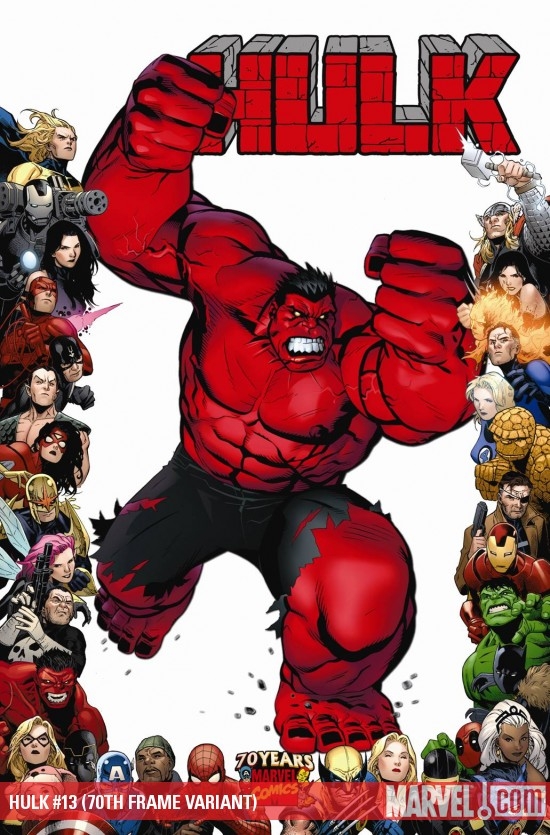 Hulk (2008) #13 (70TH FRAME VARIANT)