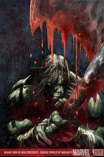 Skaar: Son of Hulk Presents - Savage World of Sakaar (2008) #1 cover