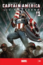 Captain America: Living Legend (2010) #1 cover