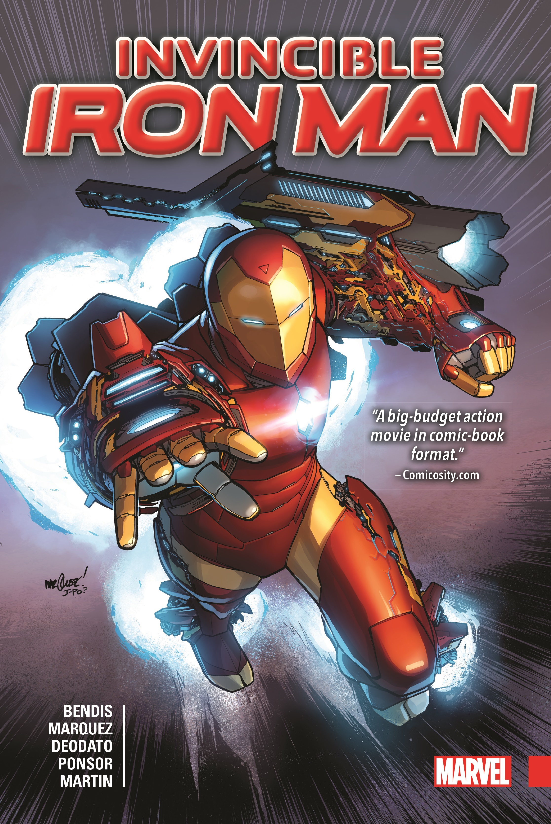Invincible Iron Man by Brian Michael Bendis (Hardcover)