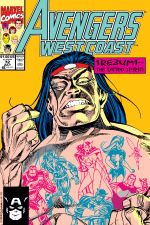 West Coast Avengers (1985) #72 cover