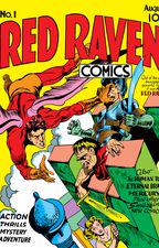 Red Raven Comics (1940) #1 cover