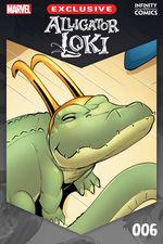 Alligator Loki Infinity Comic (2022) #6 cover