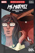 Ms. Marvel: Generation Why Infinity Comic (2023) #5 cover