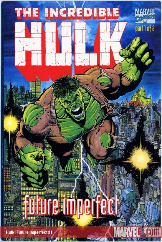 of 2 USA,1992 Future Imperfect # 1 Incredible Hulk