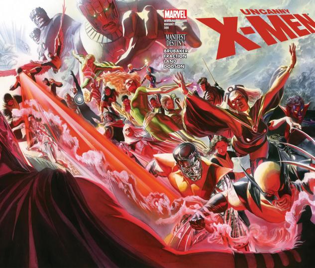 Uncanny X-Men (1963) #500, ROSS WRAPAROUND