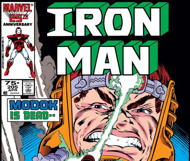 Iron Man (1968) #205 Cover