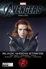 Marvel's The Avengers: Black Widow Strikes (2012) #1 cover