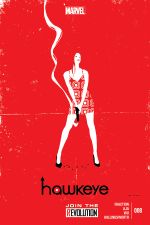 Hawkeye (2012) #8 cover