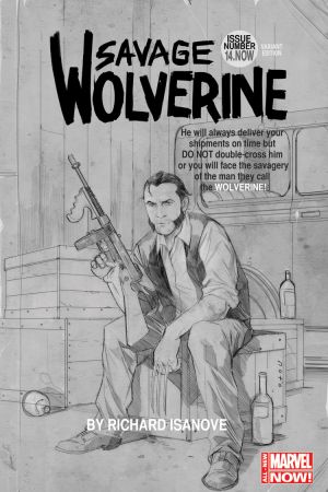 Savage Wolverine (2013) #14 (Noto Sketch Variant)