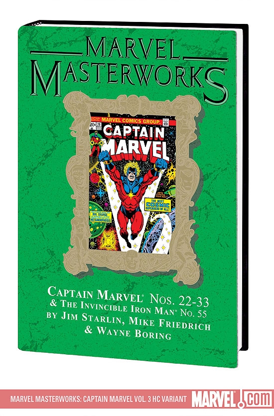 Marvel Masterworks: Captain Marvel Vol. 3 (Hardcover)