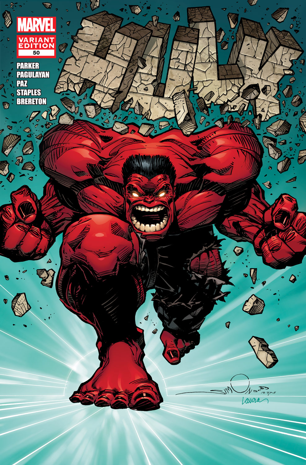 Hulk (2008) #50 (Simonson Variant)