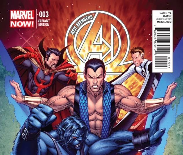 cover from New Avengers (2013) #3 (Lightle Variant)