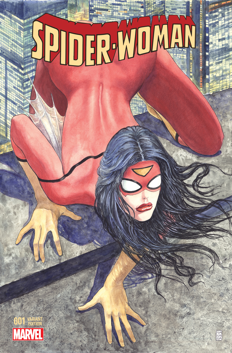 Spider-Woman (2014) #1 (Manara Variant) | Comic Issues | Marvel