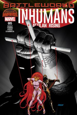 INHUMANS ATTILAN RISING #1 Skottie Young Variant Secret Wars 2015 *CB8 