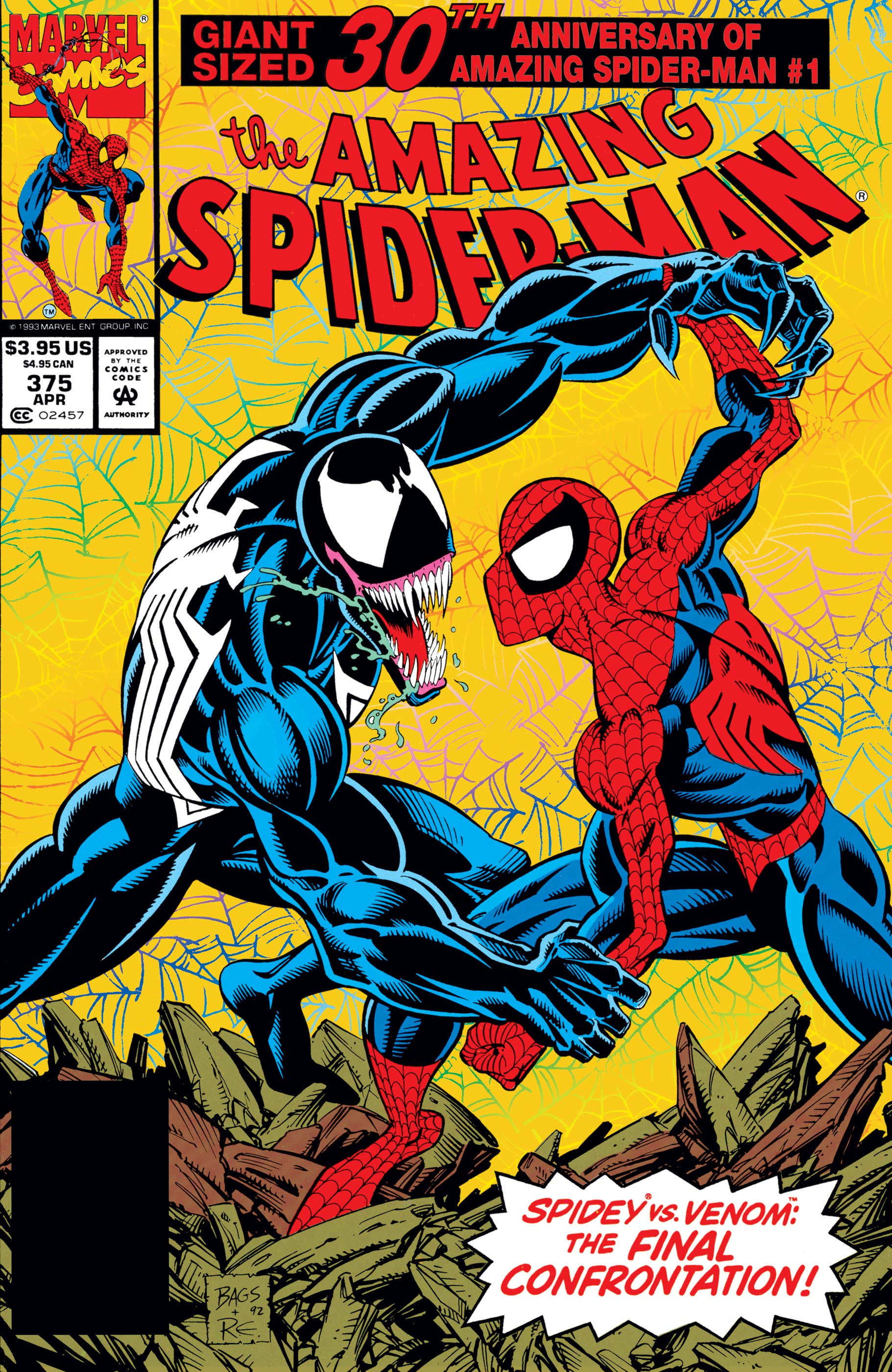 THE AMAZING #375アメージングスパイダーマン SPIDER-MAN