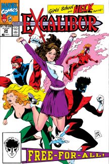 Excalibur (1988) #34 cover