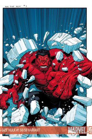 King-Size Hulk (2008) #1 (50/50 Variant) King-Size Hulk (2008) #1 (50/50 Variant)