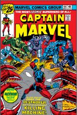 Captain Marvel (1968) #44 cover