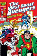 West Coast Avengers (1985) #13 cover