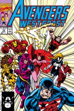 West Coast Avengers (1985) #74 cover
