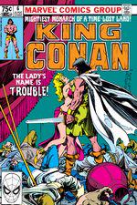 King Conan (1980) #6 cover