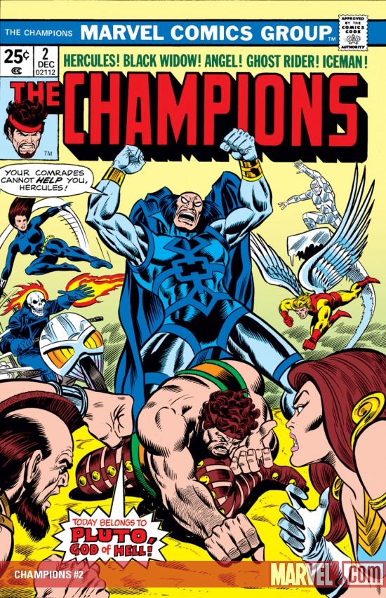 Champions 1975 2 Comic Issues Marvel 6111