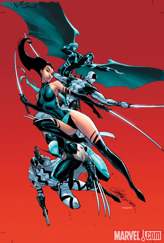 Uncanny X-Force (2010) #1 (CAMPBELL VARIANT)