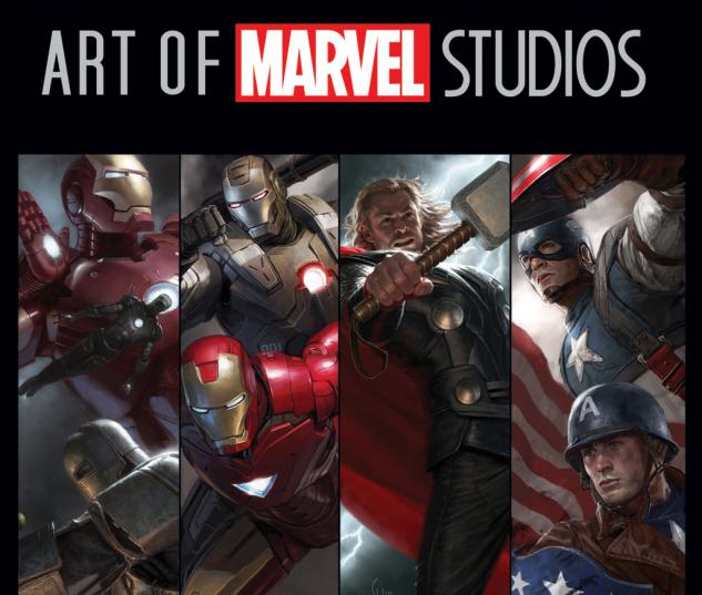 The Art of Marvel Studios slipcase cover art by Ryan Meinerding and Charlie Wen