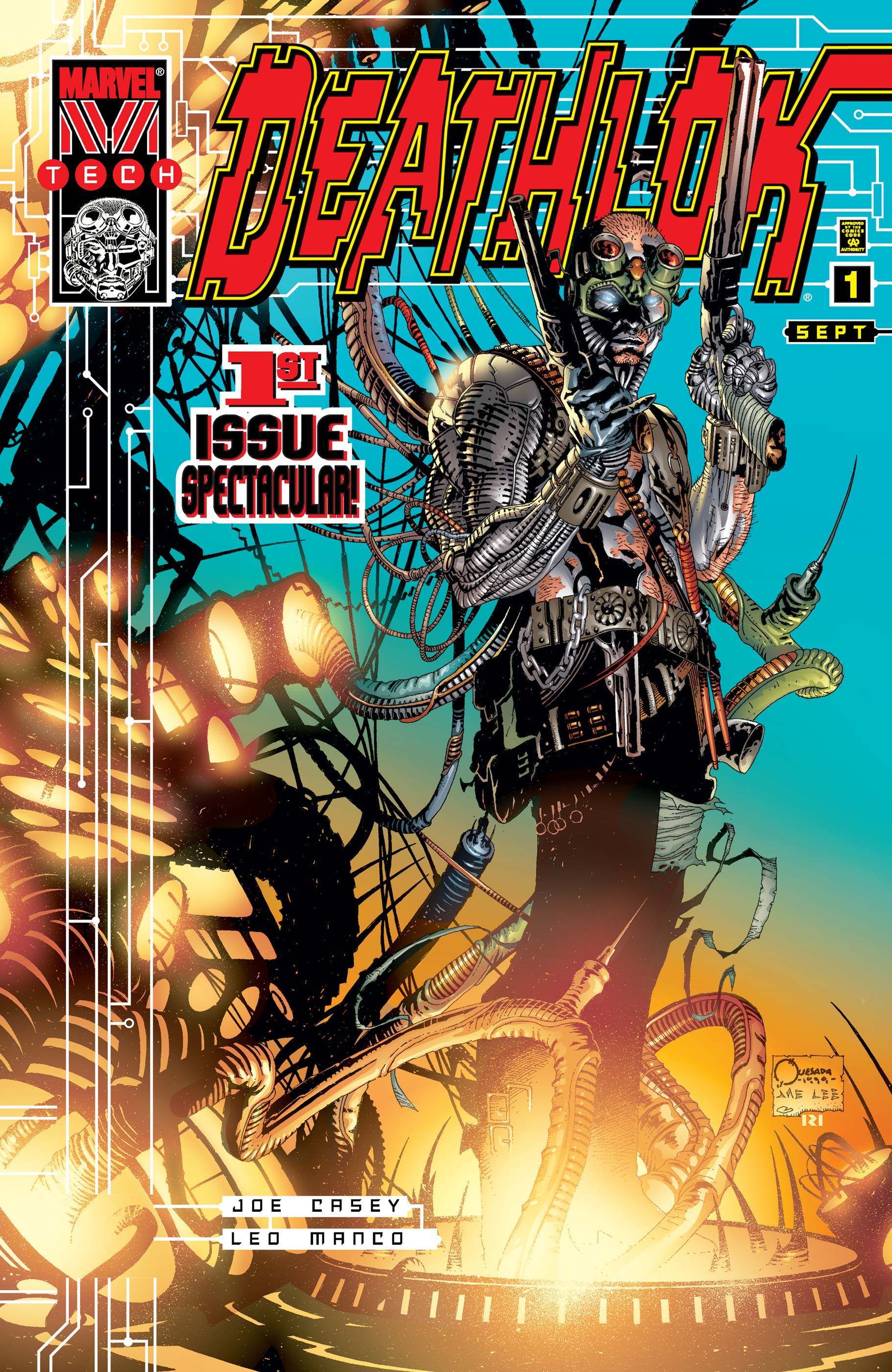 DEATHLOK #1 1st Print 2014 Marvel *CB14