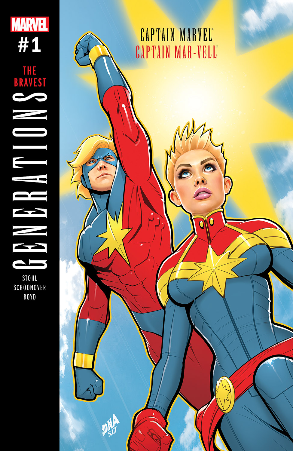 Generations: Captain Marvel & Captain Mar-Vell (2017) #1