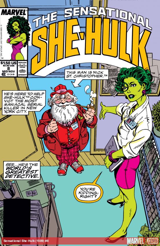 Sensational She-Hulk (1989) #8