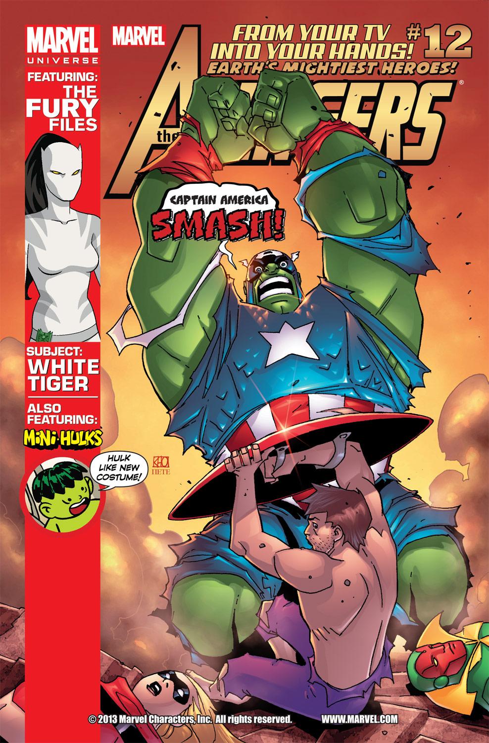 Marvel Universe Avengers: Earth's Mightiest Heroes (2012) #12