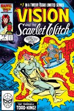 Vision and the Scarlet Witch (1985) #7 cover