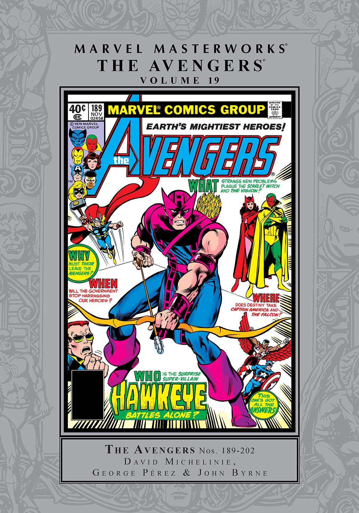 Marvel Masterworks: The Avengers Vol. 19 (Hardcover)