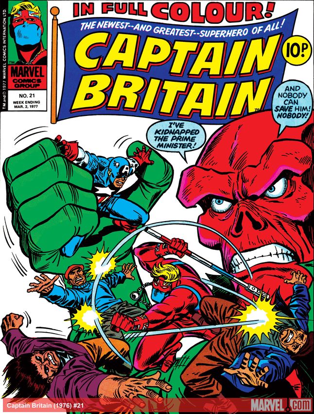 Captain Britain (1976) #21