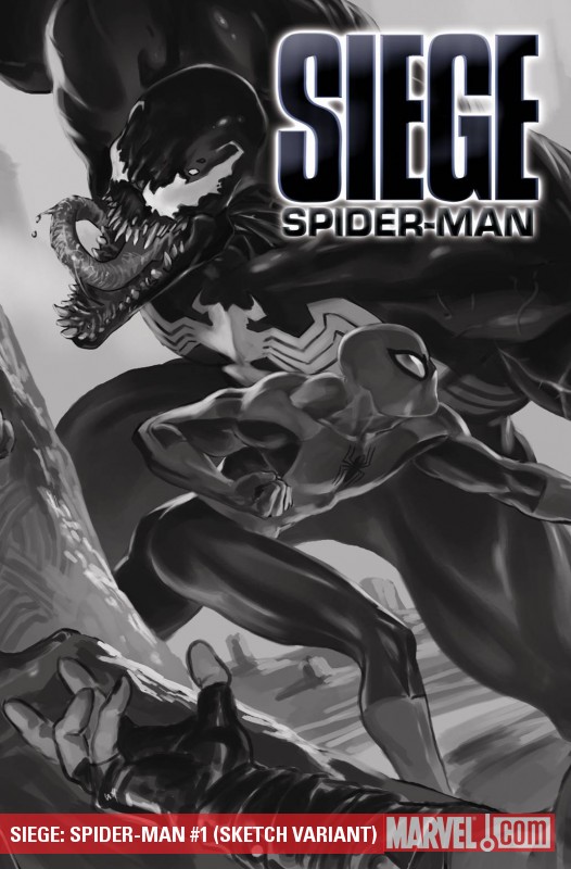 Siege: Spider-Man (2010) #1 (SKETCH VARIANT)
